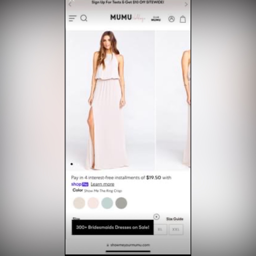 Show Me Your Mumu Bridesmaids Dress